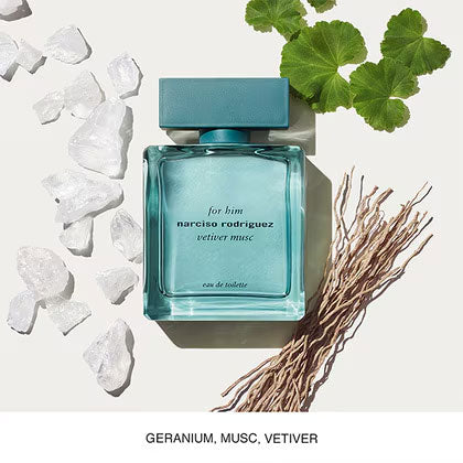 For Him Vetiver Musc Eau de Toilette Spray